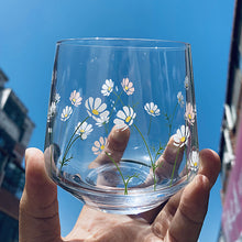 Load image into Gallery viewer, Daisy Glass Water Cup